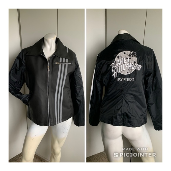 Planet Hollywood Acapulco women’s XL black jacket - Picture 1 of 6